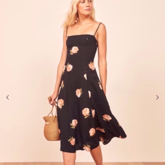 reformation vollare dress